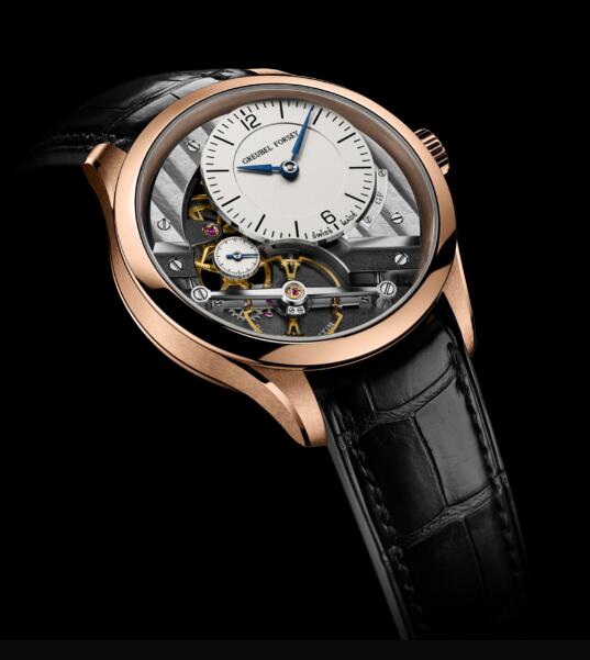 Replica Greubel Forsey Watch Signature 1 Red Gold White silvered gold dial Men Replica Greubel Forsey Watch Signature 1 Red Gold White silvered gold dial Men